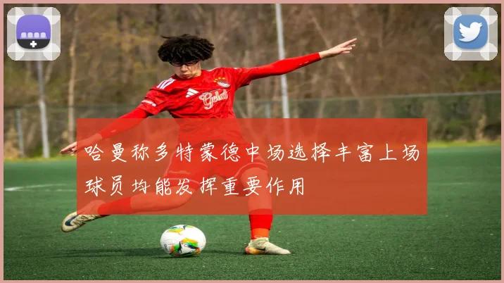 哈曼称多特蒙德中场选择丰富上场球员均能发挥重要作用